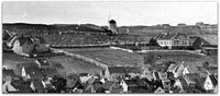 Egenes kirkegaard i 1870. Foto: Knud Knudsen.